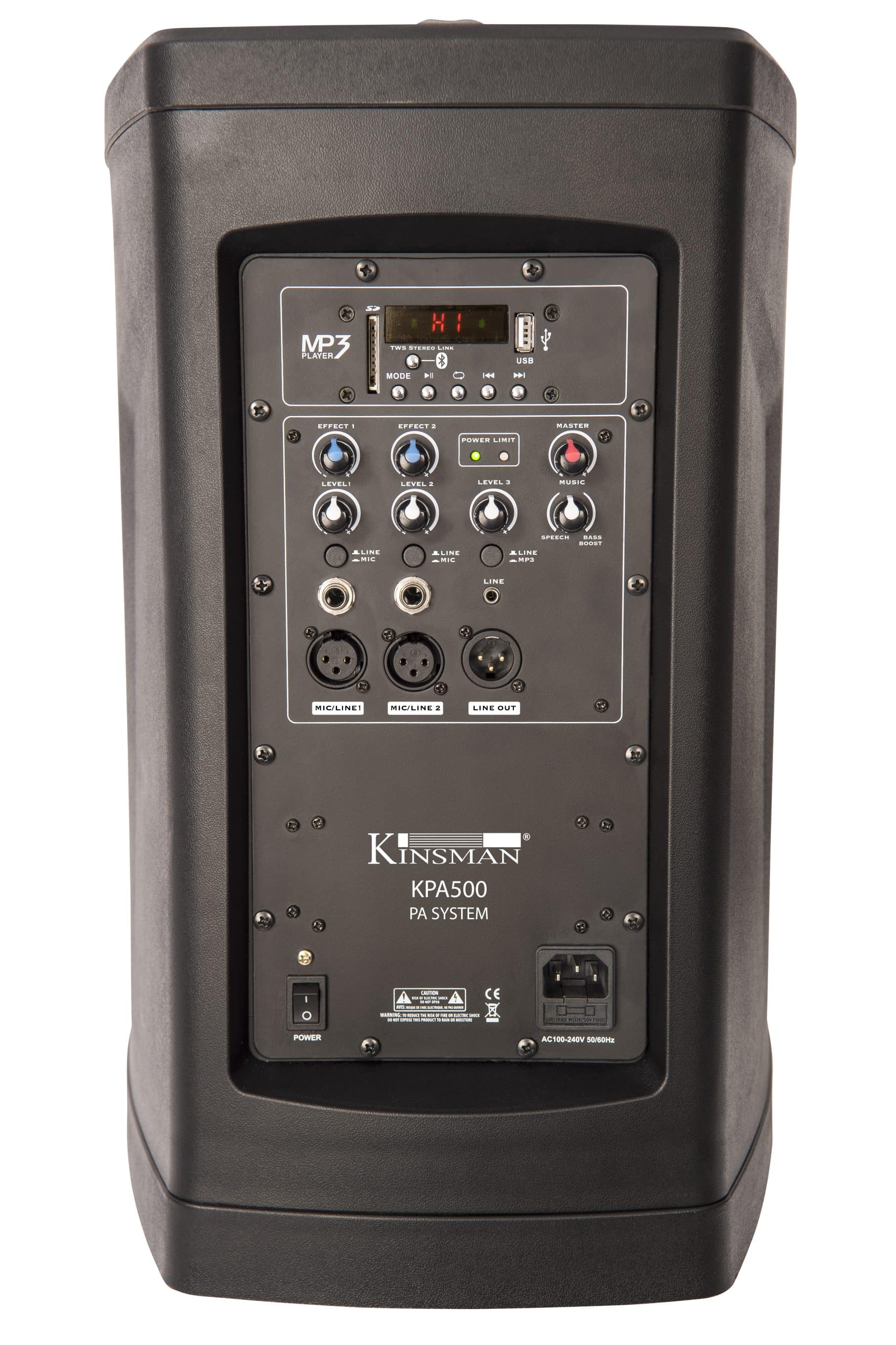 PA System Kinsman Compact Tower 240W Bltooth - Image 11