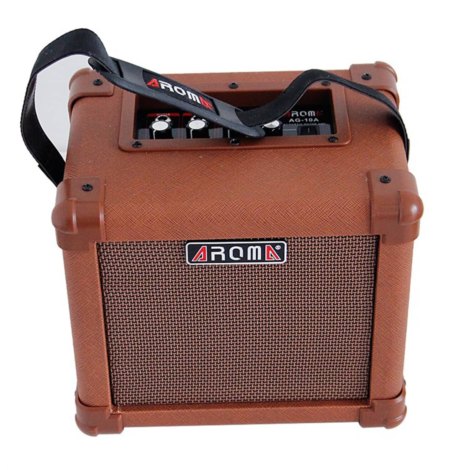 thumbnail image 2 of FBA-10 Mini Guitar Amp, 10W Electric Guitar Amplifier With Clean/Drive Channel, 6H Working, USB-C Rechargeable, 3.5mm Headphone/AUX Jack, Wireless... 2 of 9